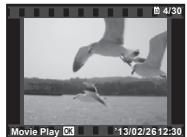 OLYMPUS VG-180 - Playing back movies - 1