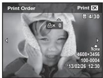 OLYMPUS VG-180 - Display the setup menu. - 1