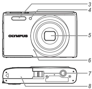OLYMPUS VG-180 - Names of Parts - 2