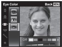 OLYMPUS VH-410 - Registering the settings for Beauty Fix ƒ [Beauty Settings] - 2