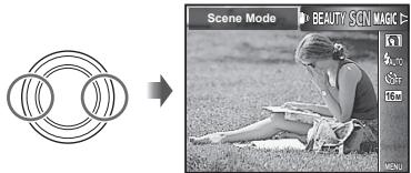 OLYMPUS VH-410 - Selecting the shooting mode - 4