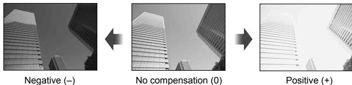 OLYMPUS XZ-10 - Controlling exposure (exposure compensation) - 1