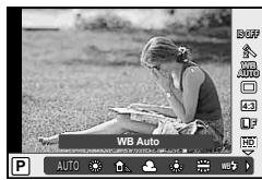 OLYMPUS XZ-10 - Adjusting color (White Balance) - 1