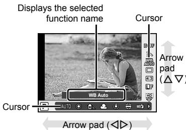 OLYMPUS XZ-10 - Available settings - 1