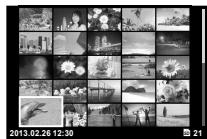 OLYMPUS XZ-10 - Index display - 3