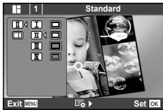 OLYMPUS XZ-10 - Select desired items in the theme using  , then press  . - 1