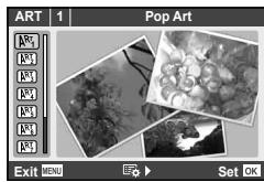 OLYMPUS XZ-10 - Rotate the mode dial to ART. - 1