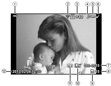 OLYMPUS XZ-10 - Monitor display during playback - 1
