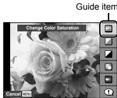 OLYMPUS XZ-10 - Using live guides - 1