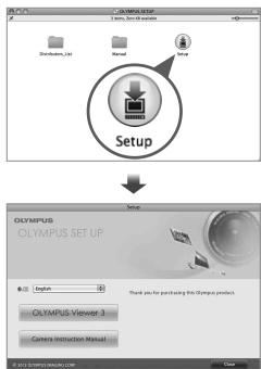 OLYMPUS XZ-10 - Install OLYMPUS Viewer 3. - 1
