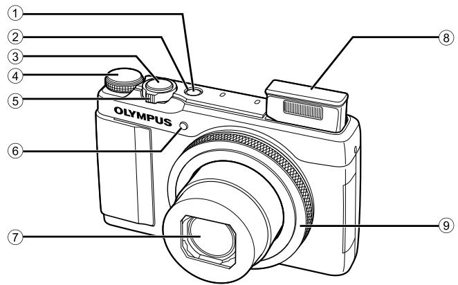 OLYMPUS XZ-10 - Names of parts - 1