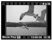 OLYMPUS SZ-16 - Playing back movies - 1