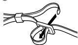 OLYMPUS TG-3 - Attaching the camera strap - 4