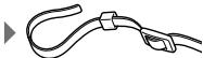 OLYMPUS TG-3 - Attaching the camera strap - 2