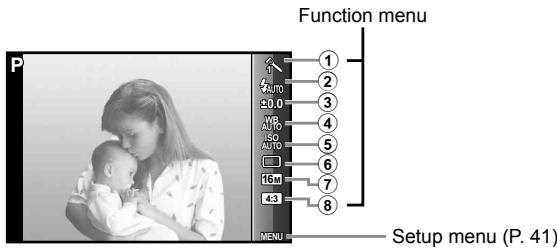 OLYMPUS TG-3 - (Set by function menu) - 1