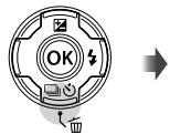 OLYMPUS TG-3 - Display the image you want to erase and press ∇ (☐). - 1