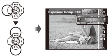 OLYMPUS TG-835 - Using the function menu - 1