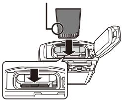 OLYMPUS TG-835 - Follow Steps ①, ② and ③ to open the battery/card cover. - 3