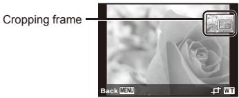 OLYMPUS TG-835 - To crop an image [☐] - 1