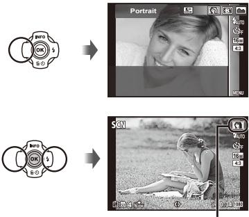 OLYMPUS TG-835 - Use the mode dial to select the shooting mode. - 2