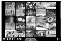 OLYMPUS STYLUS 1S - Erasing and protecting selected images - 1