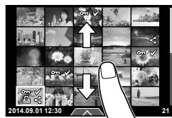 OLYMPUS STYLUS 1S - Tap to display Index playback. - 4
