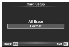 OLYMPUS STYLUS 1S - Card Setup (Format) - 1