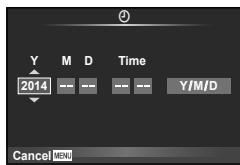 OLYMPUS STYLUS 1S - Turning on the camera and making the initial settings - 3