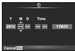 OLYMPUS STYLUS 1S - Turning on the camera and making the initial settings - 5