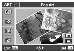 OLYMPUS STYLUS 1S - Selecting modifying filters - 1