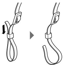 OLYMPUS STYLUS 1S - Attaching the camera strap - 1