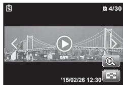 OLYMPUS STYLUS SH-2 - To control panorama image playback - 1