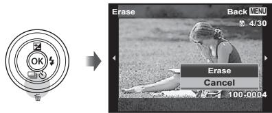 OLYMPUS STYLUS SH-2 - Erasing images during playback - 1