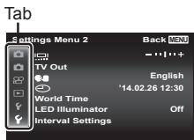 OLYMPUS TG 850 - Customizing the setting - 1