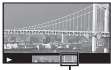 OLYMPUS TG 850 - To control panorama image playback - 2