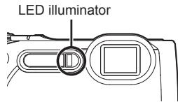 OLYMPUS TG 850 - To use the LED illuminator - 1