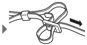 OLYMPUS TG-860, TG-860 - Attaching the camera strap - 6