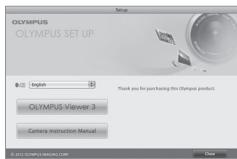 OLYMPUS TG-860, TG-860 - Install OLYMPUS Viewer 3. - 3