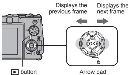OLYMPUS TG-860, TG-860 - Press the button. - 1