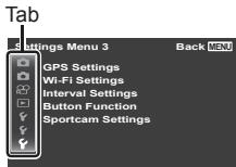 OLYMPUS TG-860, TG-860 - Customizing the setting - 1