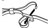 OLYMPUS TG3 - Attaching the camera strap - 4
