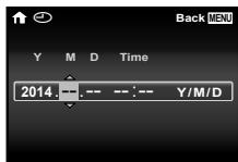 OLYMPUS TG3 - Turning on the camera and making the initial settings - 4