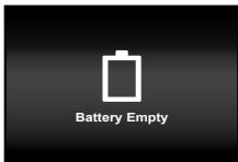 OLYMPUS TG3 - When to charge the batteries - 2