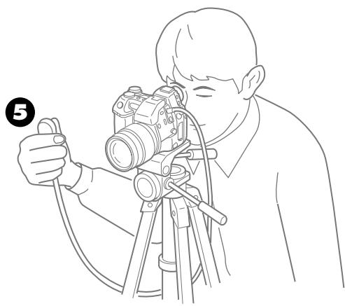 OLYMPUS CAMEDIA E-10 - Using the Remote Cable RM-CB1 (Optional) - 4