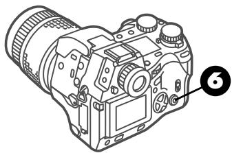 OLYMPUS CAMEDIA E-10 - Switching the histogram display on and off - 3