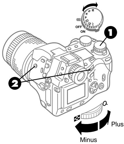OLYMPUS CAMEDIA E-10 - Using Exposure Compensation - 1