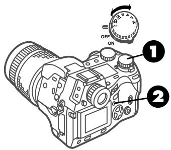 OLYMPUS CAMEDIA E-10 - Setting the Date and Time - 2