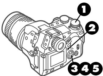 OLYMPUS CAMEDIA E-10 - Monitor Menus - 1