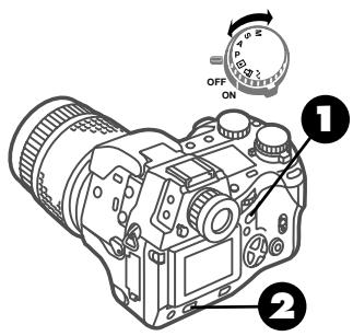 OLYMPUS CAMEDIA E-10 - To display the histogram during playback - 1
