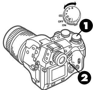 OLYMPUS CAMEDIA E-10 - Setting the Warning Sound - 2